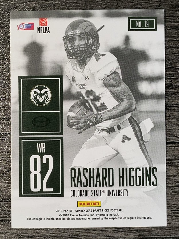 2016 Panini Contenders Draft Picks Game Day Tickets #19 Rashard Higgins