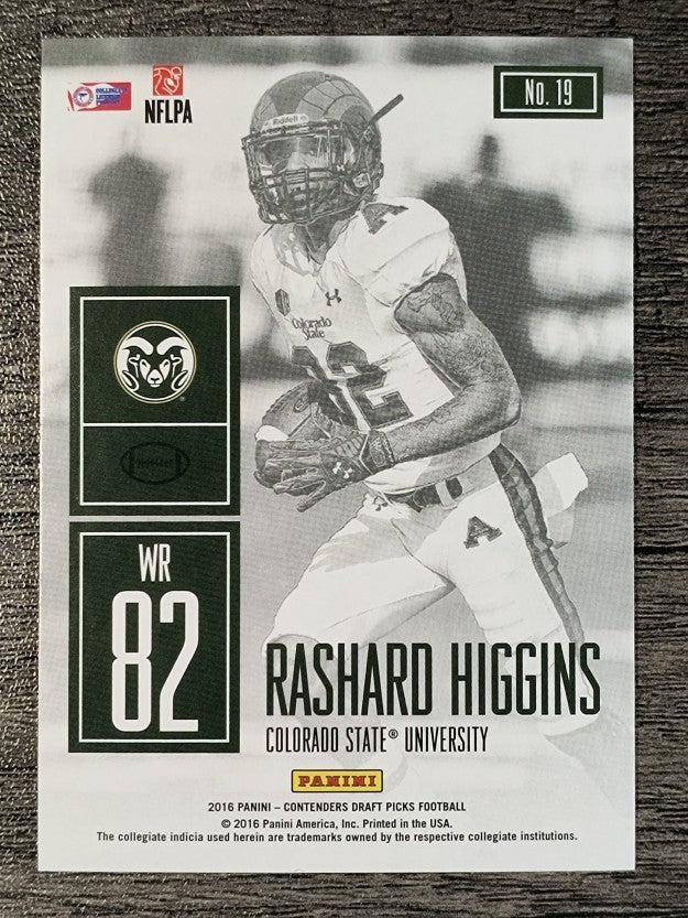 2016 Panini Contenders Draft Picks Game Day Tickets #19 Rashard Higgins