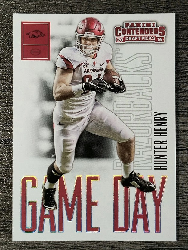 2016 Panini Contenders Draft Picks Game Day Tickets #13 Hunter Henry