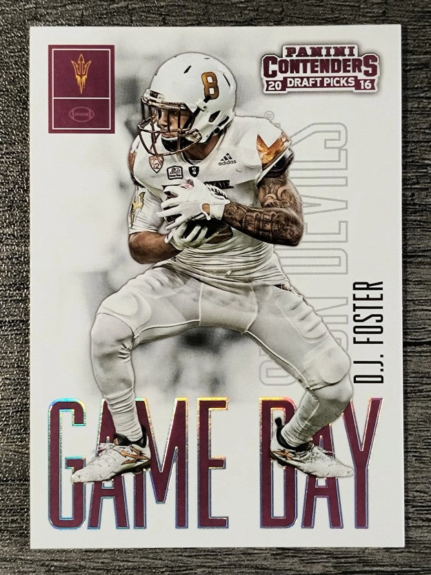 2016 Panini Contenders Draft Picks Game Day Tickets #43 D.J. Foster