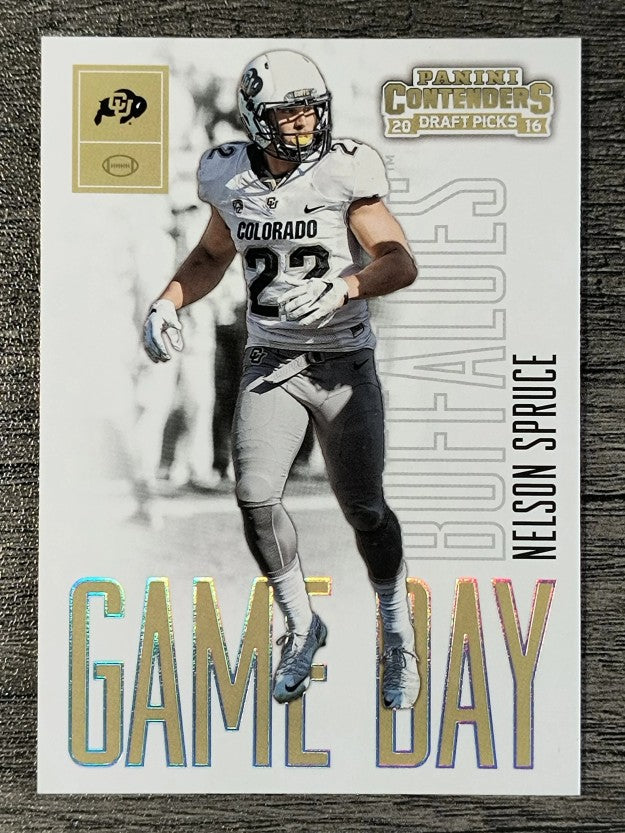 2016 Panini Contenders Draft Picks Game Day Tickets #35 Nelson Spruce