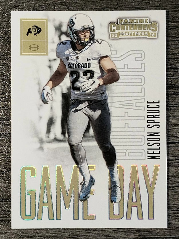 2016 Panini Contenders Draft Picks Game Day Tickets #35 Nelson Spruce