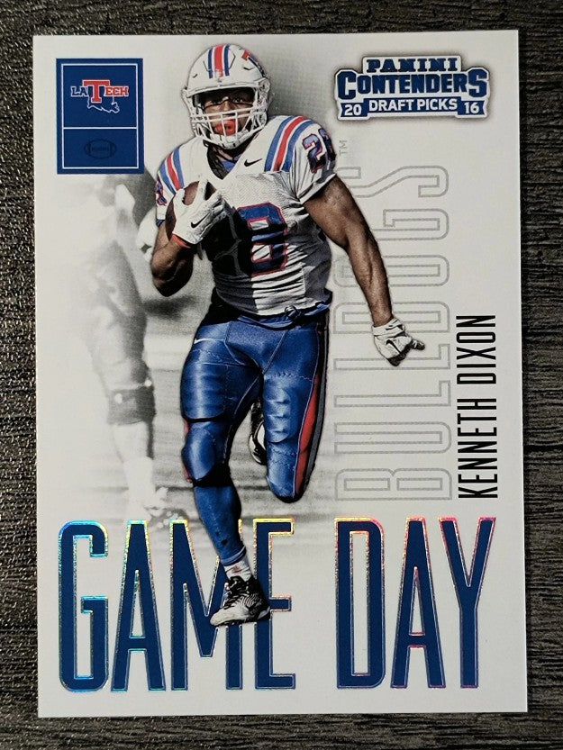 2016 Panini Contenders Draft Picks Game Day Tickets #36 Kenneth Dixon
