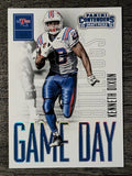 2016 Panini Contenders Draft Picks Game Day Tickets #36 Kenneth Dixon
