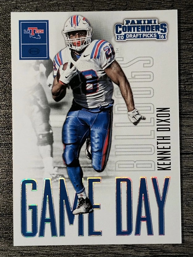 2016 Panini Contenders Draft Picks Game Day Tickets #36 Kenneth Dixon
