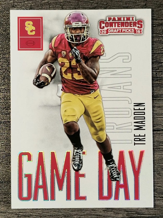2016 Panini Contenders Draft Picks Game Day Tickets #31 Tre Madden