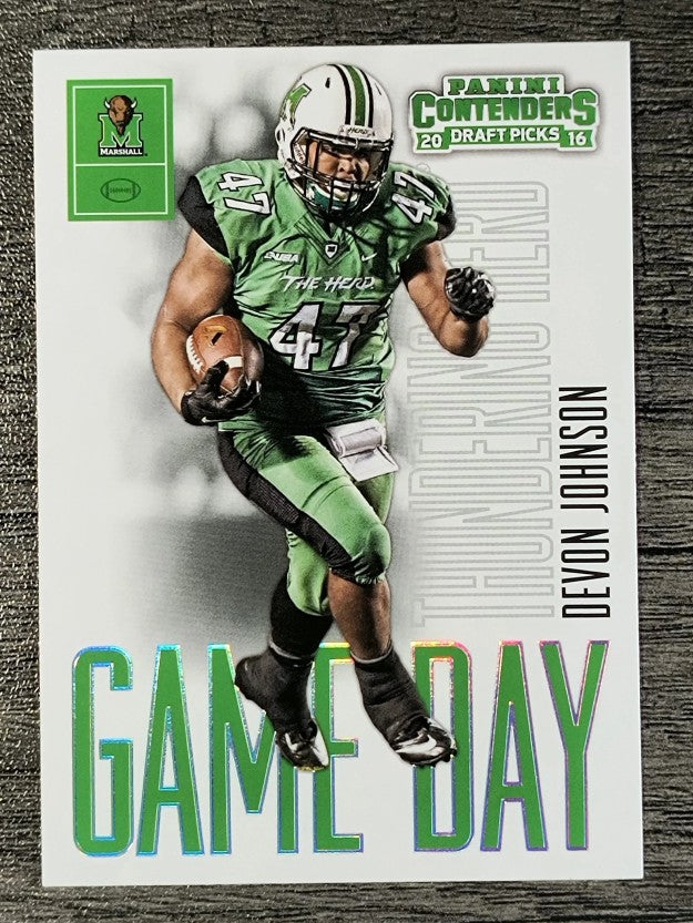 2016 Panini Contenders Draft Picks Game Day Tickets #42 Devon Johnson