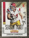 2015 Panini Contenders Draft Picks #50 Jordan Cameron