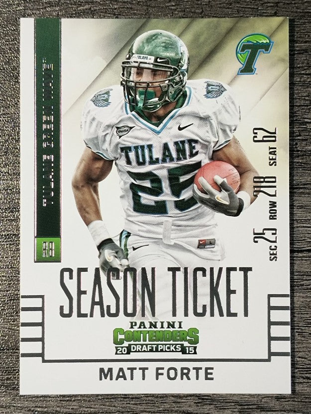 2015 Panini Contenders Draft Picks #71 Matt Forte