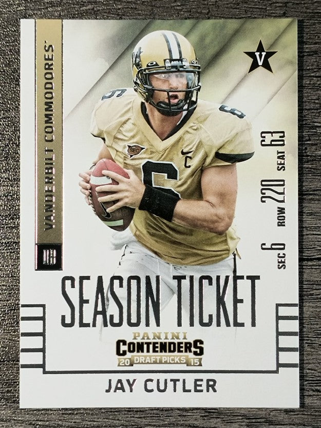 2015 Panini Contenders Draft Picks #45 Jay Cutler