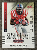 2015 Panini Contenders Draft Picks #75 Mike Wallace