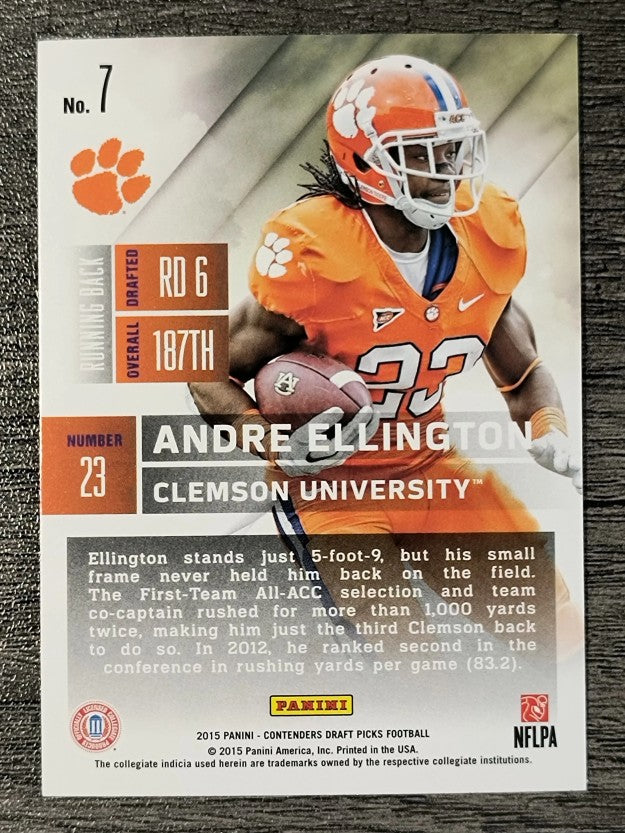 2015 Panini Contenders Draft Picks #7 Andre Ellington