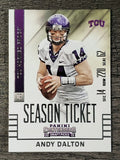 2015 Panini Contenders Draft Picks #11 Andy Dalton