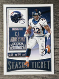 2015 Panini Contenders #2 C.J. Anderson