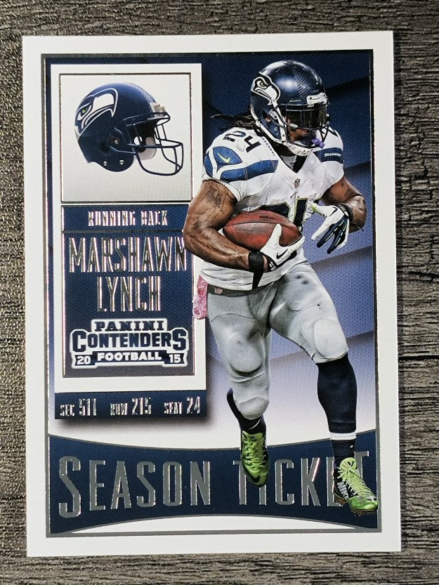 2015 Panini Contenders #21 Marshawn Lynch