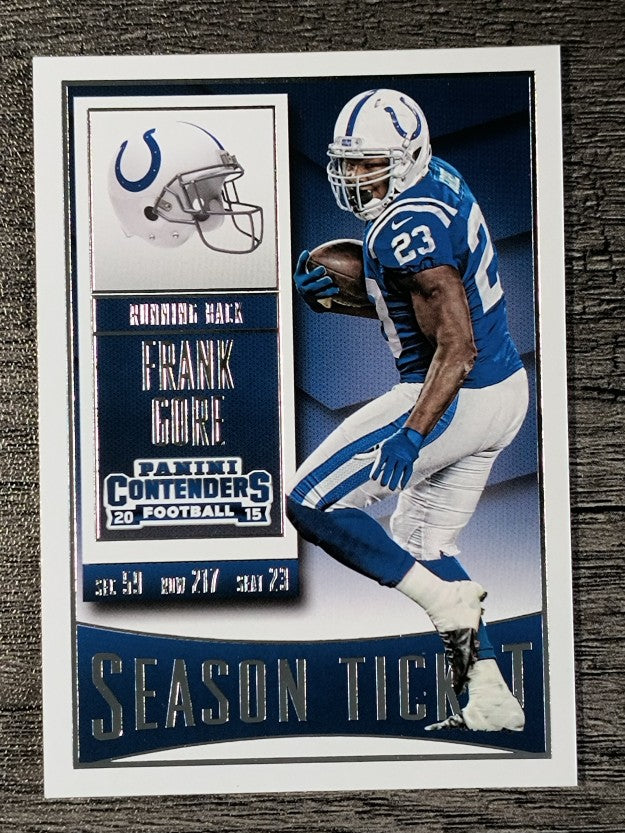 2015 Panini Contenders #30 Frank Gore