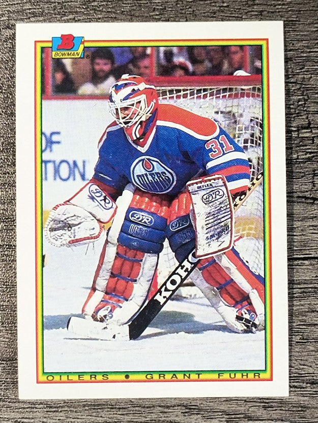 1990-91 Bowman #189 Grant Fuhr
