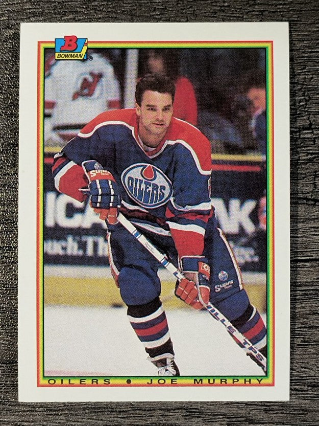 1990-91 Bowman #196 Joe Murphy RC