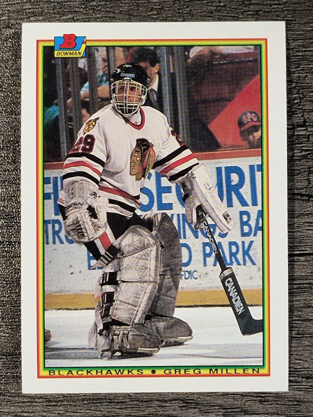 1990-91 Bowman #3 Greg Millen