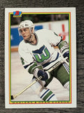 1990-91 Bowman #262 Dean Evason