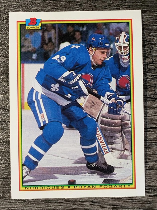 1990-91 Bowman #173 Bryan Fogarty RC