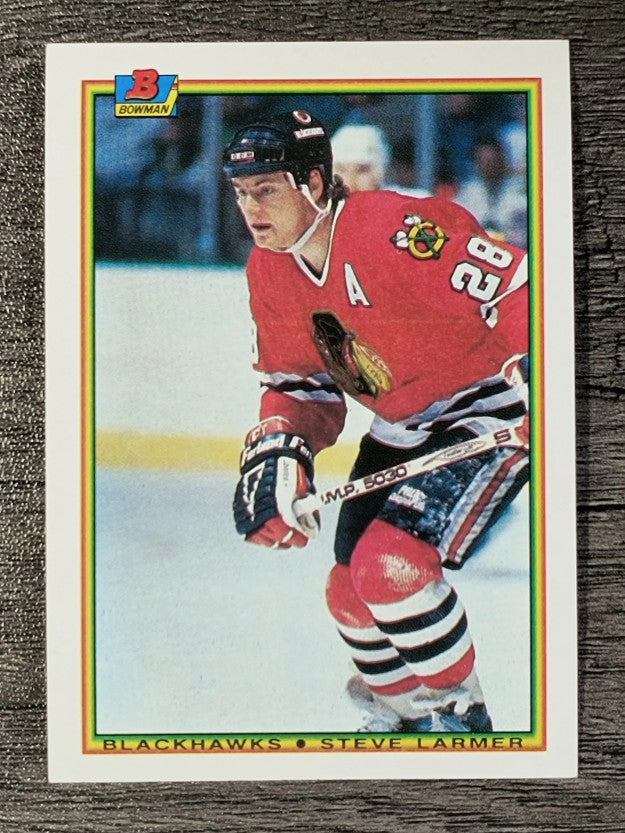 1990-91 Bowman #5 Steve Larmer
