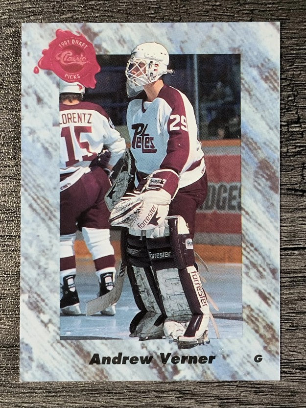 1991 Classic Four Sport French #30 Andrew Verner