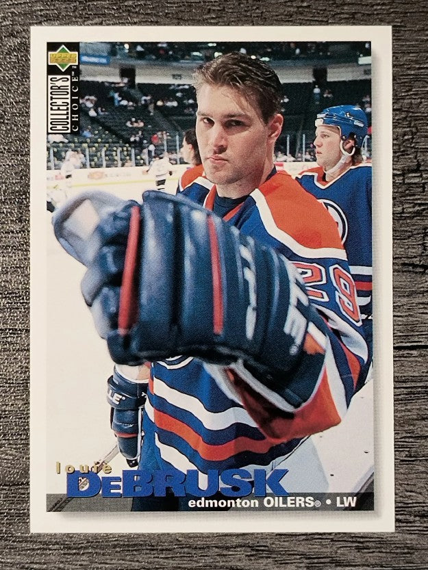 1995-96 Collector's Choice #87 Louie DeBrusk