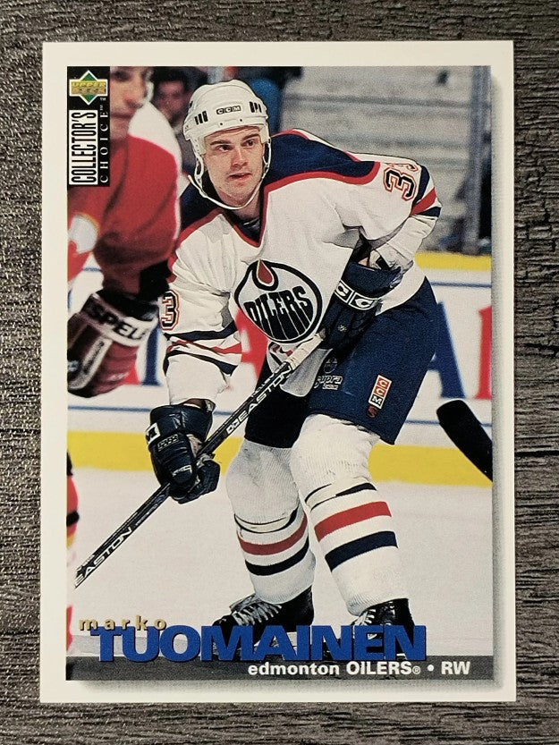 1995-96 Collector's Choice #121 Marko Tuomainen