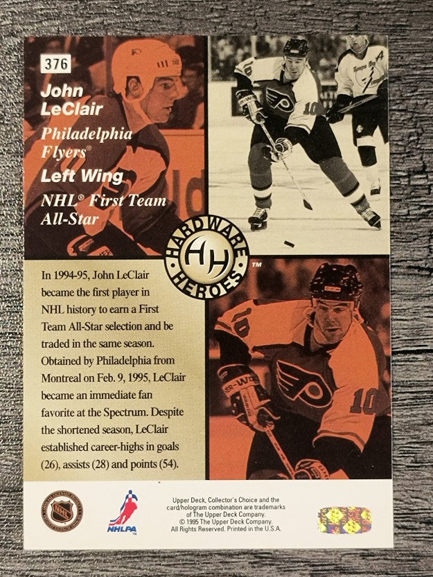 1995-96 Collector's Choice #376 John LeClair HH