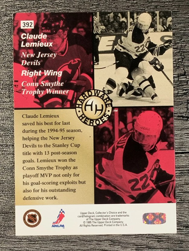 1995-96 Collector's Choice #392 Claude Lemieux HH