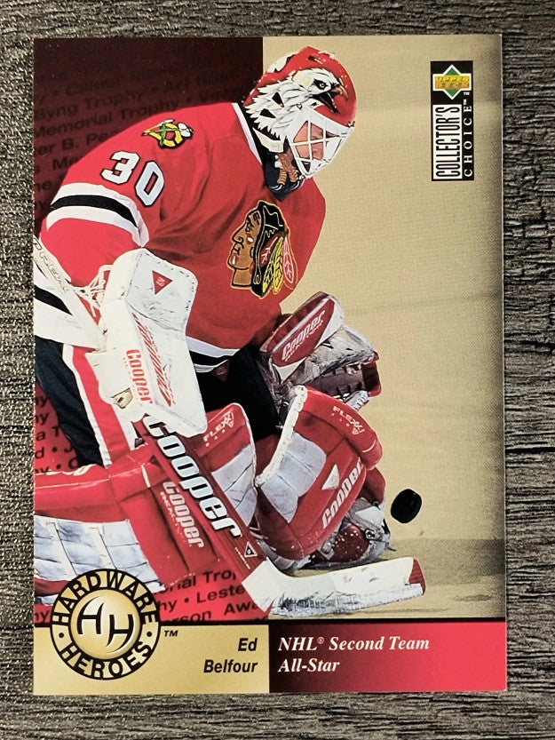 1995-96 Collector's Choice #387 Ed Belfour HH