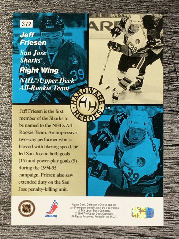 1995-96 Collector's Choice #372 Jeff Friesen HH