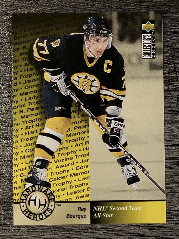 1995-96 Collector's Choice #385 Ray Bourque HH