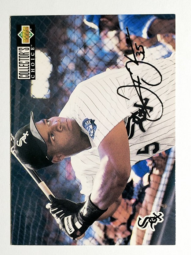 1994 Collector's Choice Silver Signature #354 Frank Thomas TC