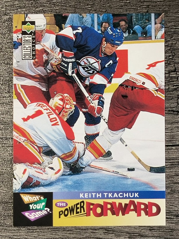 1995-96 Collector's Choice #356 Keith Tkachuk WYG