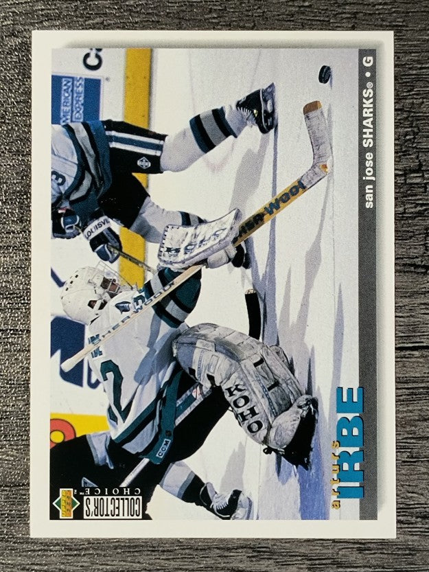 1995-96 Collector's Choice #64 Arturs Irbe