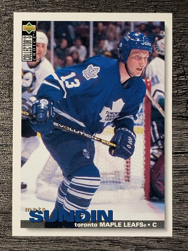 1995-96 Collector's Choice #90 Mats Sundin