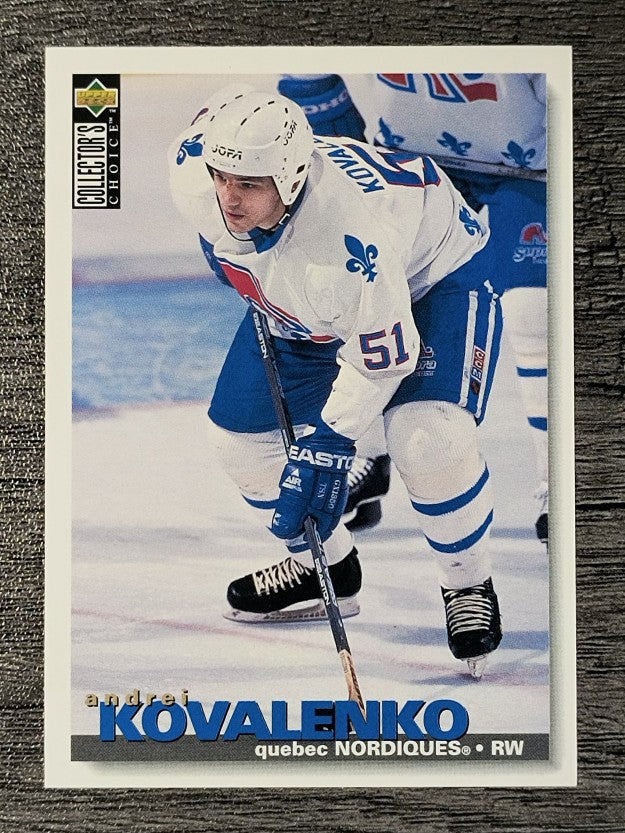 1995-96 Collector's Choice #54 Andrei Kovalenko