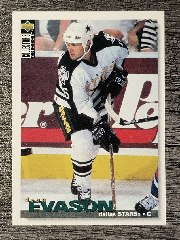 1995-96 Collector's Choice #307 Dean Evason