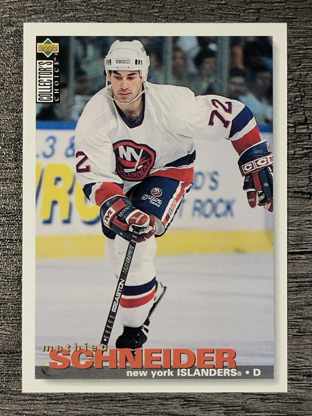 1995-96 Collector's Choice #322 Mathieu Schneider