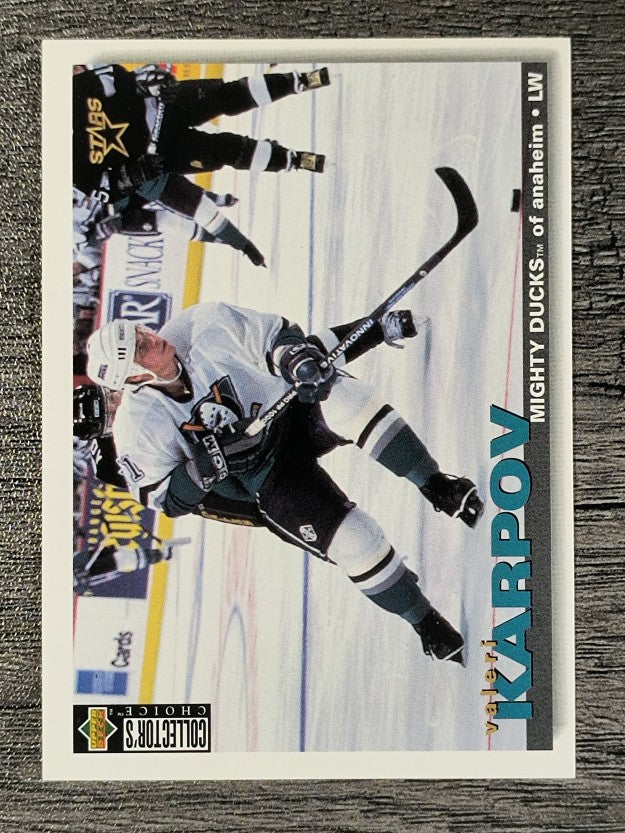 1995-96 Collector's Choice #211 Valeri Karpov