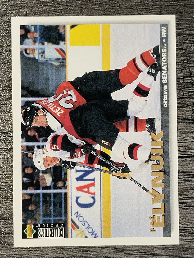 1995-96 Collector's Choice #39 Pat Elynuik