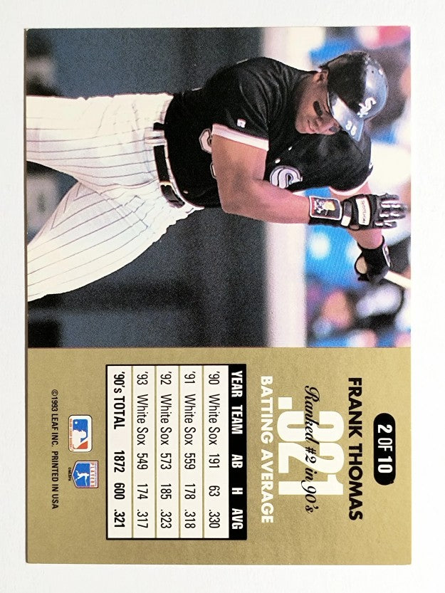1994 Donruss Dominators #B2 Frank Thomas