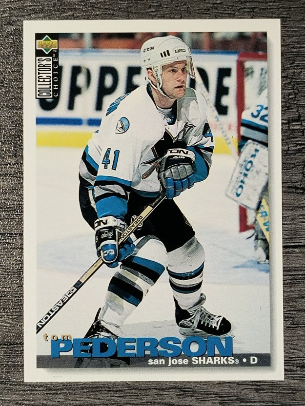 1995-96 Collector's Choice #38 Tom Pederson