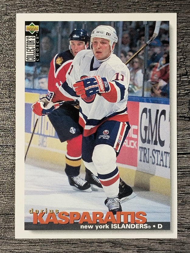 1995-96 Collector's Choice #2 Darius Kasparaitis