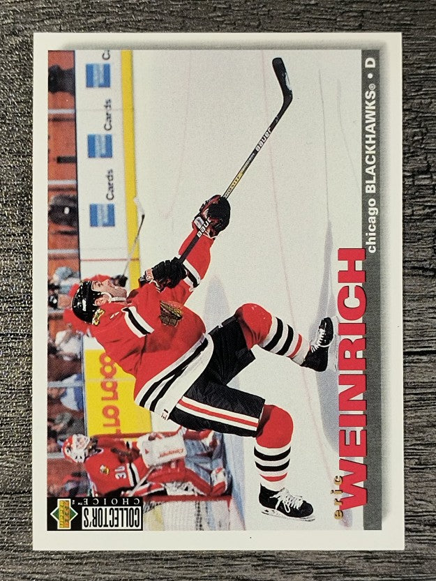 1995-96 Collector's Choice #63 Eric Weinrich