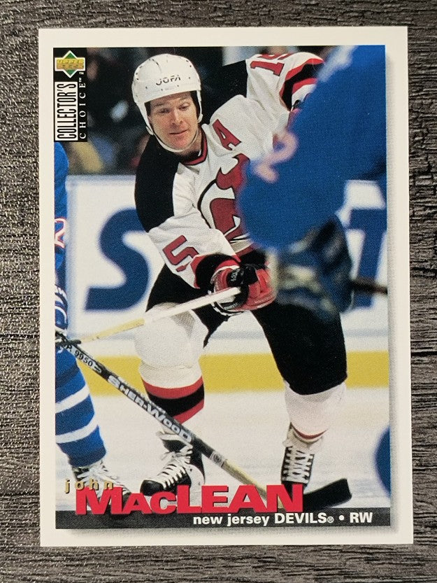 1995-96 Collector's Choice #34 John MacLean