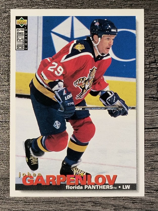 1995-96 Collector's Choice #240 Johan Garpenlov
