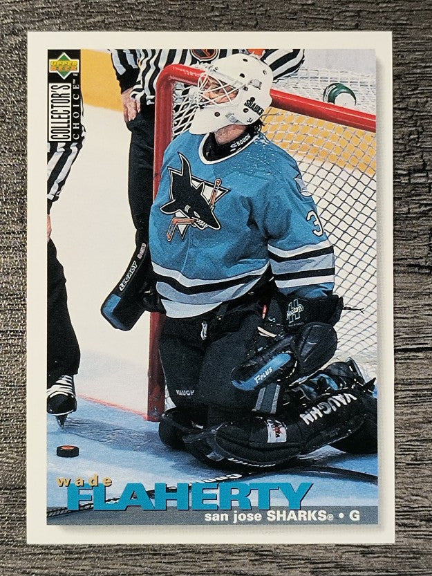 1995-96 Collector's Choice #97 Wade Flaherty RC